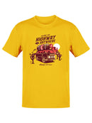 Officially Licensed Coca-Cola Highway Adventure Van - Desert Classic Graphic Men's T-shirt