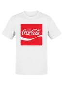 Officially Licensed Coca-Cola Classic Enjoy Logo Art Men's T-shirt