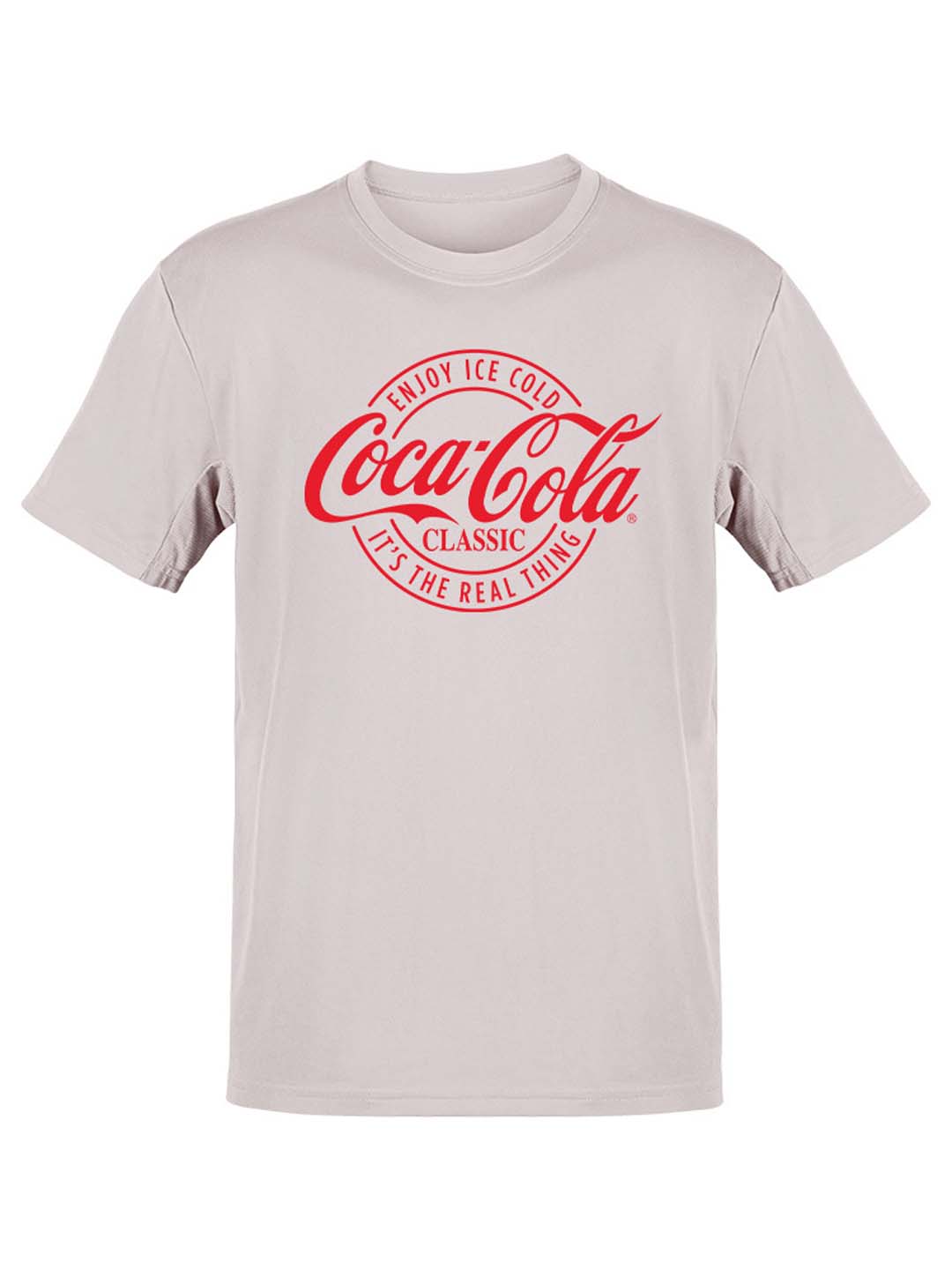 Officially Licensed Coca-Cola   Classic Real Thing Graphic Men's T-shirt