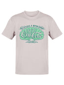 Officially Licensed Coca-Cola Enjoy Coca-Cola Fountain Retro Men's T-shirt