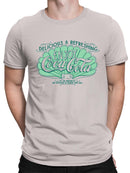 Officially Licensed Coca-Cola Enjoy Coca-Cola Fountain Retro Men's T-shirt