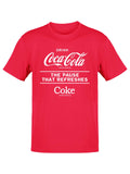 Officially Licensed Coca-Cola "The Pause That Refreshes" Women's T-shirt