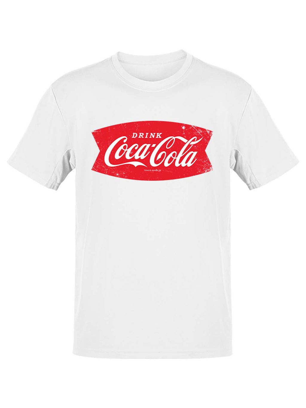 Coca-Cola Official Licensed Vintage Logo Banner Women's T-shirt