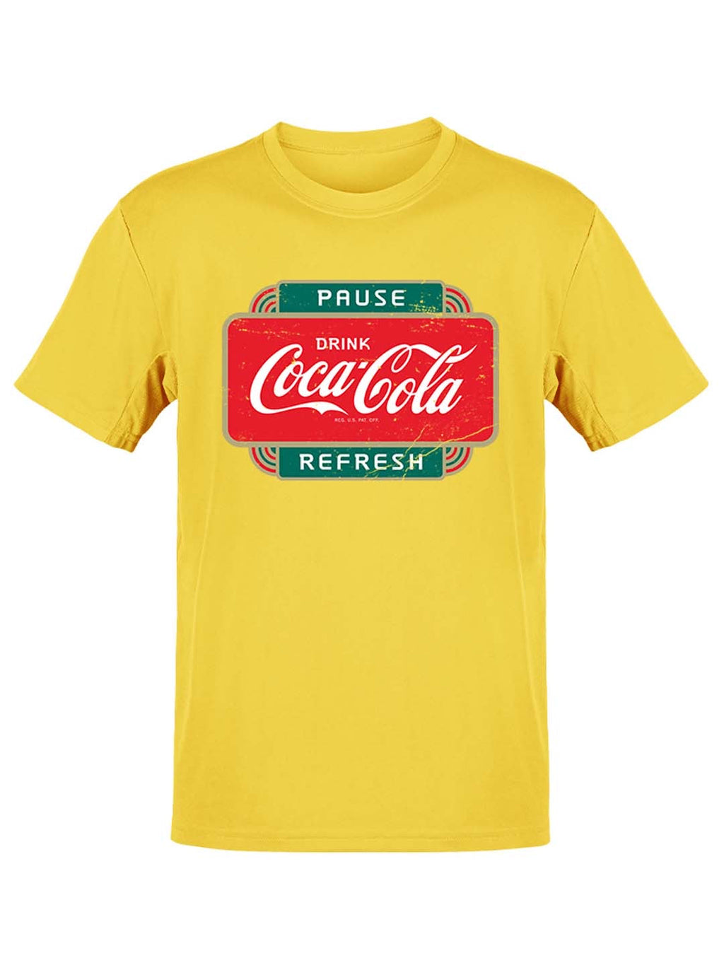 Officially Licensed Coca-Cola Pause Refresh Retro Sign Women's T-shirt
