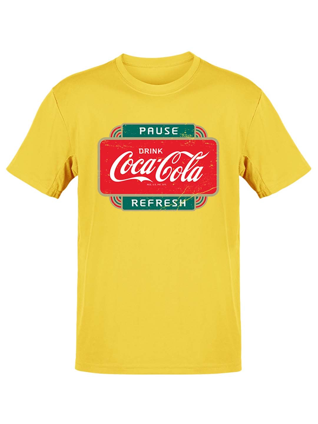 Officially Licensed Coca-Cola Pause Refresh Retro Sign Women's T-shirt