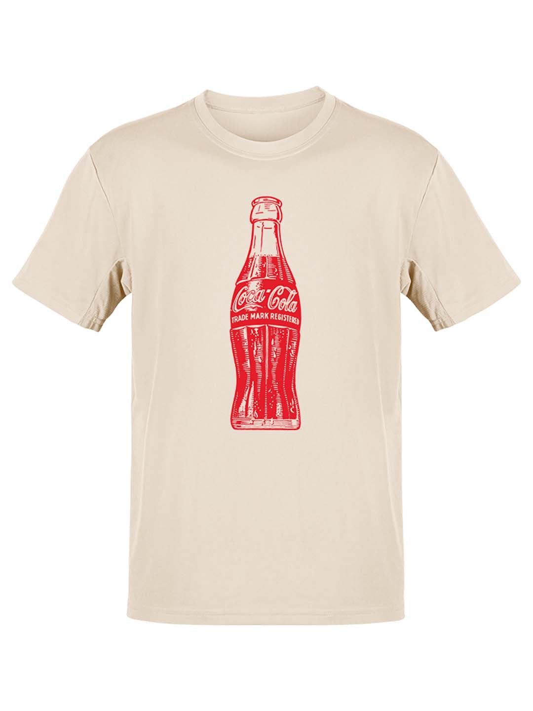 Officially Licensed Coca-Cola Vintage Contour Bottle Design Women's T-shirt