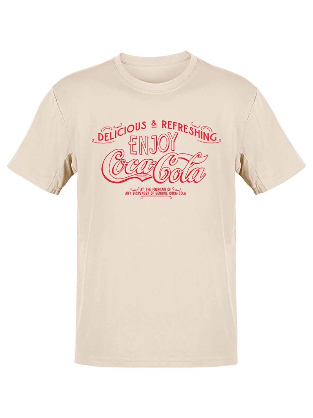 Officially Licensed Coca-Cola Enjoy Coke Fountain Design Women's T-shirt