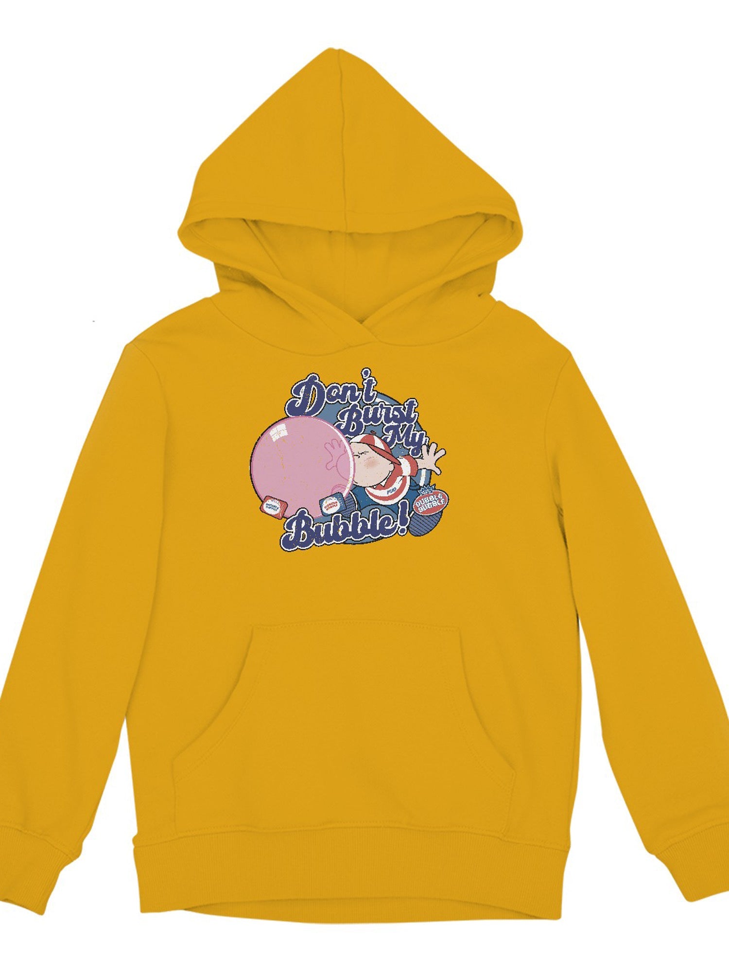Officially Licensed Dubble Bubble Don't Burst Retro Design Youth's Hoodie