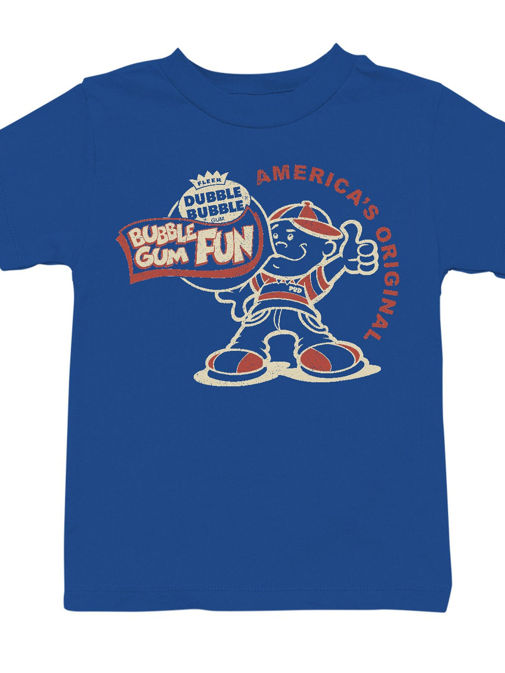 Officially Licensed Dubble Bubble Vintage Gum Advertisement Youth's T-shirt