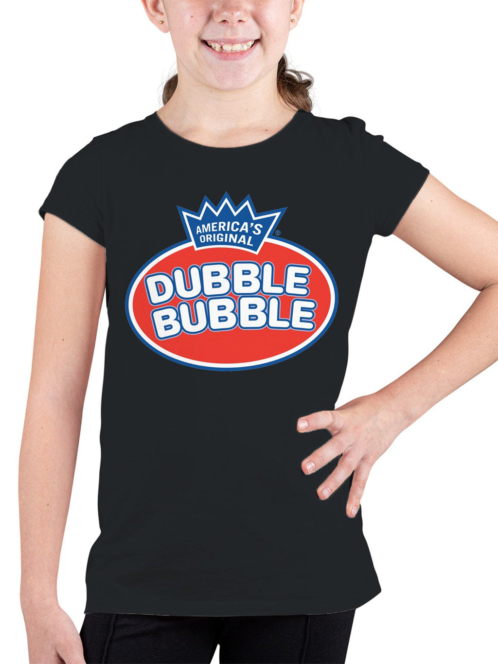 Officially Licensed Dubble Bubble Logo Youth's T-shirt