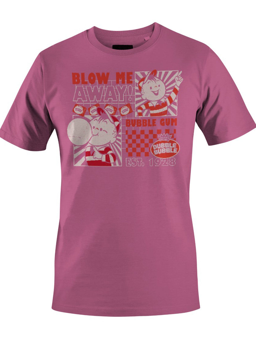 Officially Licensed Dubble Bubble Retro Gum Artwork Women's T-shirt