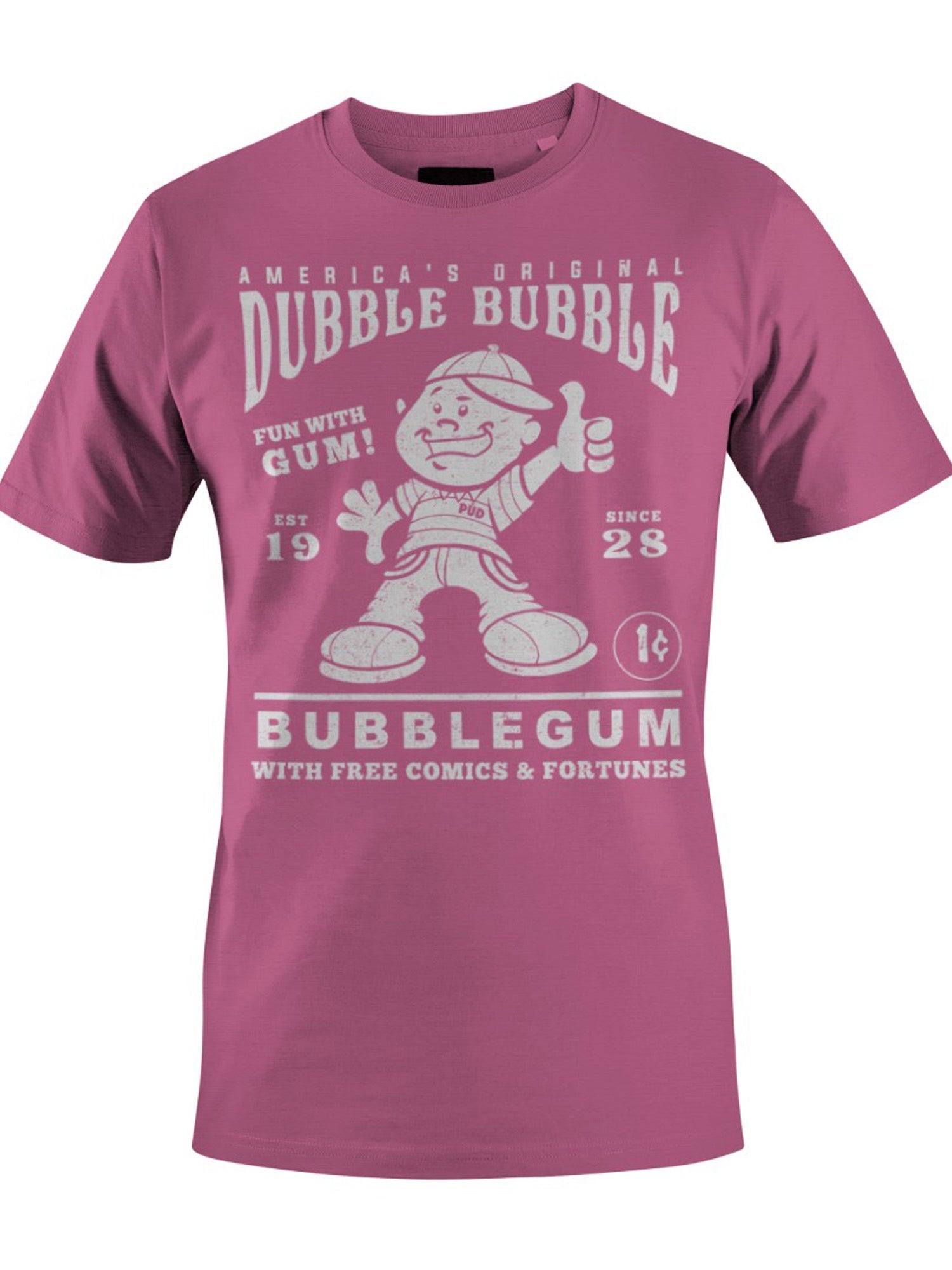 Officially Licensed Dubble Bubble Classic Gum Advertisement Women's T-shirt