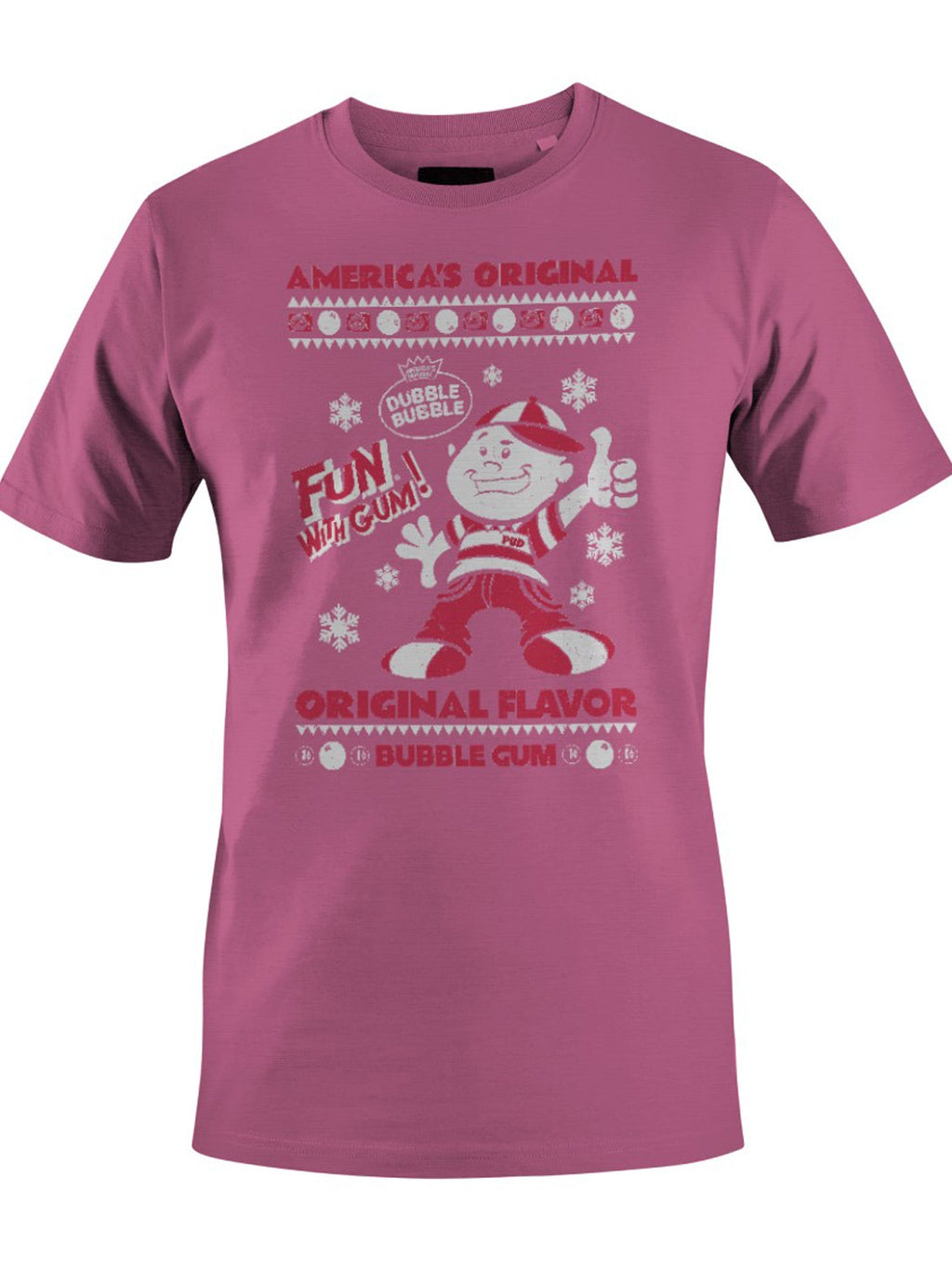 Officially Licensed Dubble Bubble Fun with Gum Poster Women's T-shirt