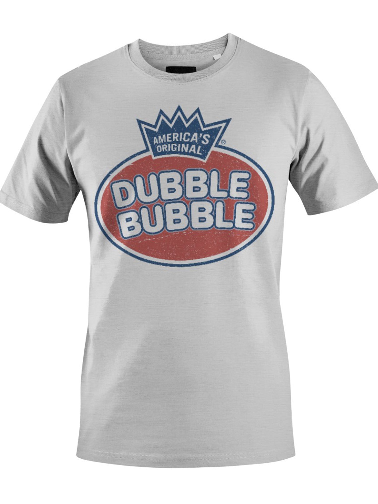 Officially Licensed Dubble Bubble Logo Design Men's T-shirt