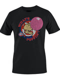 Officially Licensed Dubble Bubble What's Poppin' Vintage Gum Cartoon Men's T-shirt