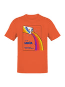 Officially Licensed Fanta Retro Advertisement with Rainbow Pour Women's T-shirt