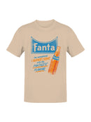 Officially Licensed Fanta Retro Orange Drink Advertisement Women's T-shirt