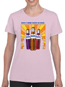 Officially Licensed Fanta Retro Flavor Explosion Women's T-shirt