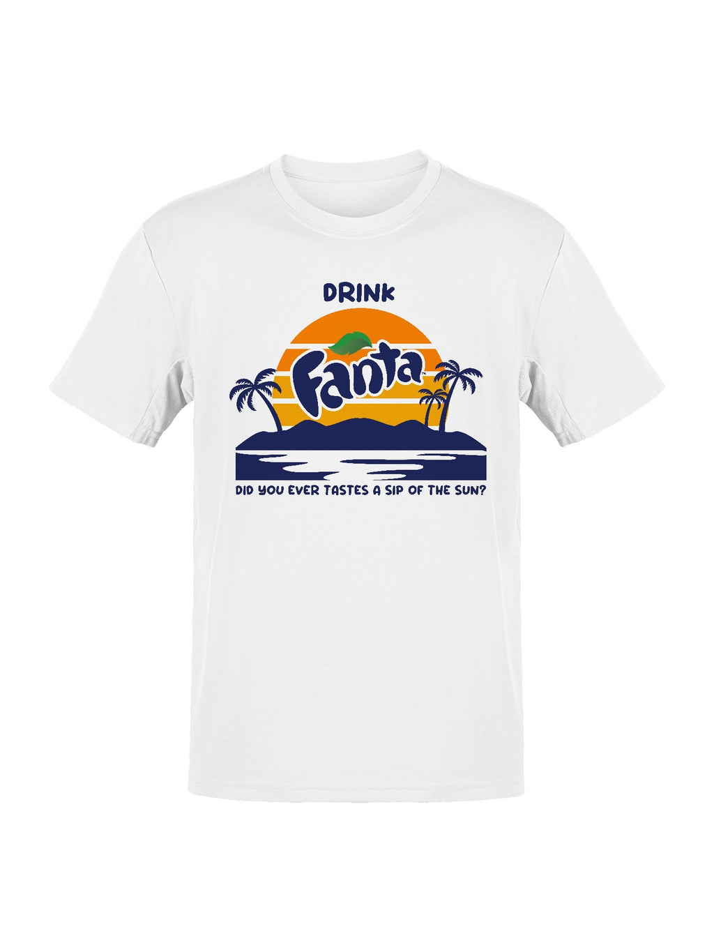 Officially Licensed Fanta Tropical Sunset Logo Women's T-shirt