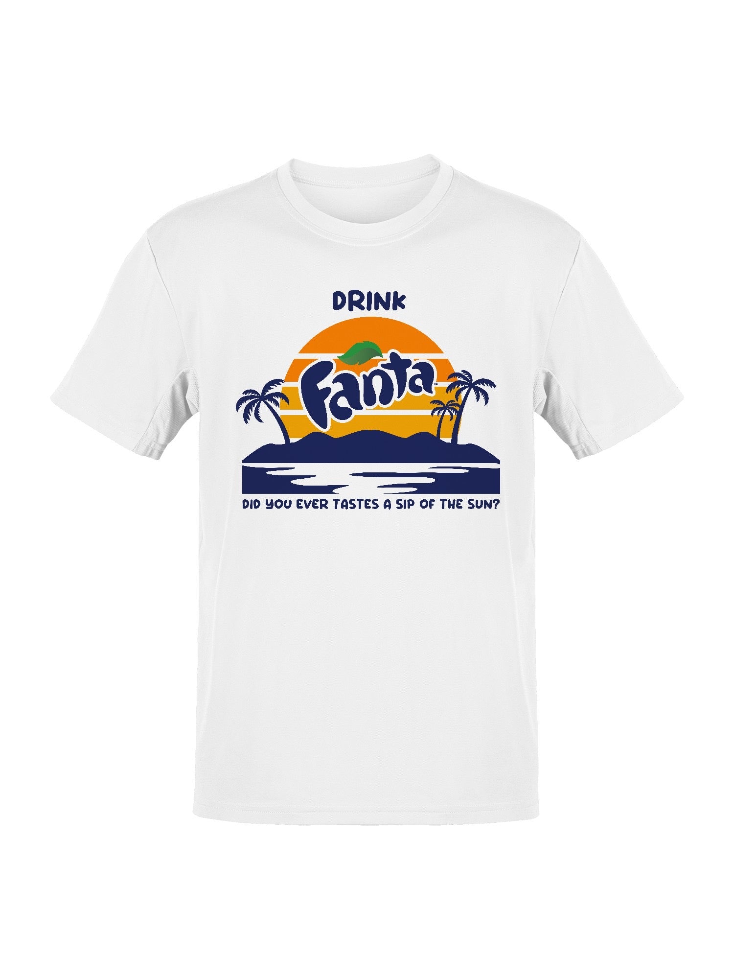 Officially Licensed Fanta Tropical Sunset Logo Women's T-shirt
