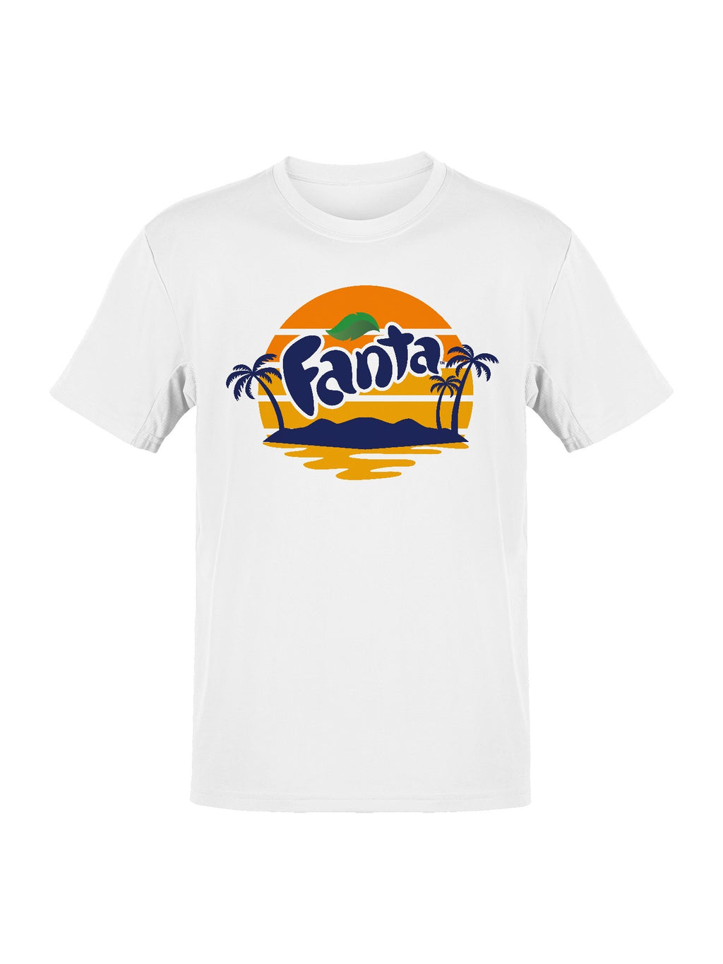 Officially Licensed Fanta Tropical Sunset Graphic Women's T-shirt