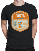 Officially Licensed Fanta Retro Ice-Cold Advertisement Men's T-shirt