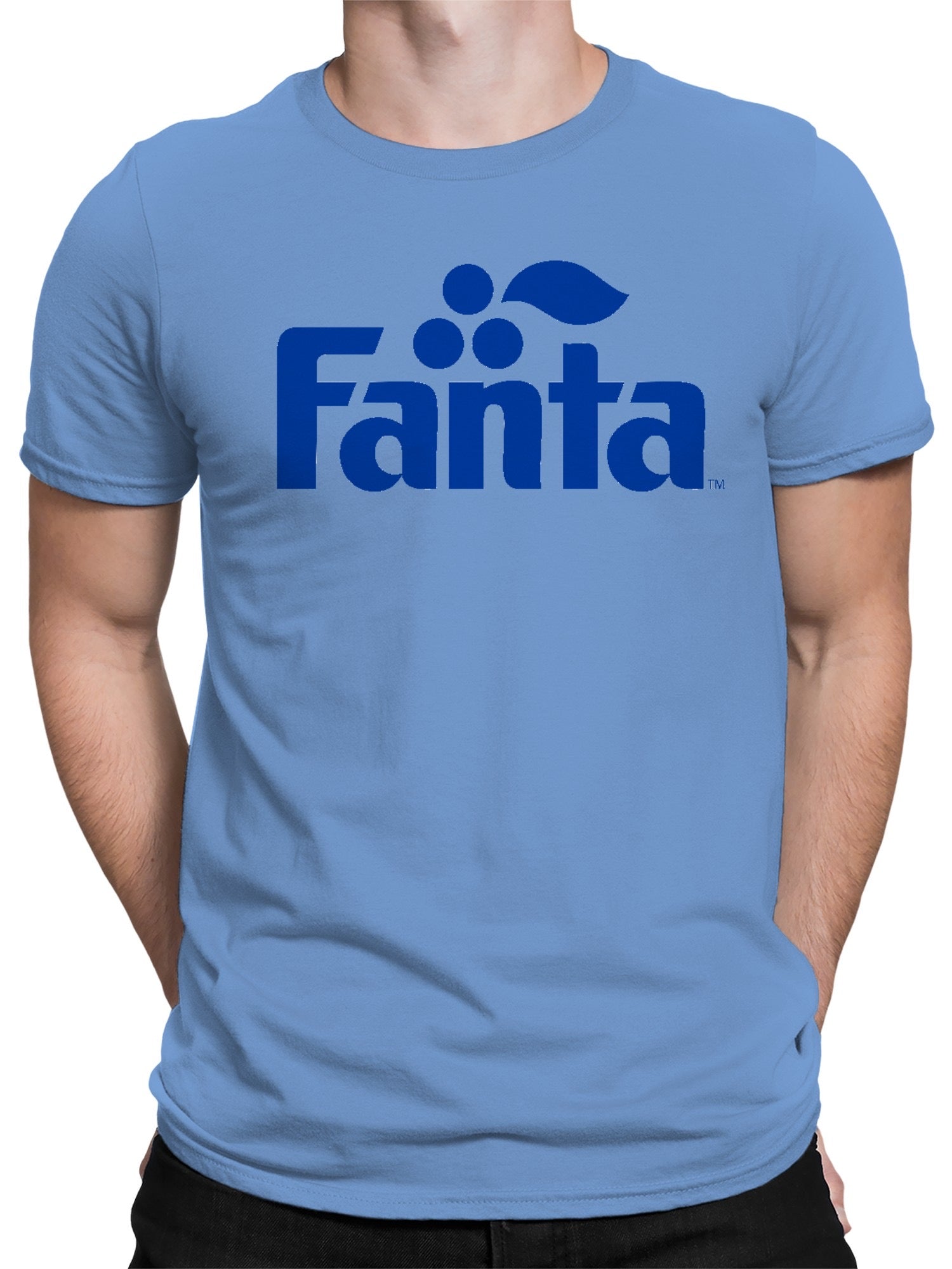 Officially Licensed Fanta Logo old Men's T-shirt