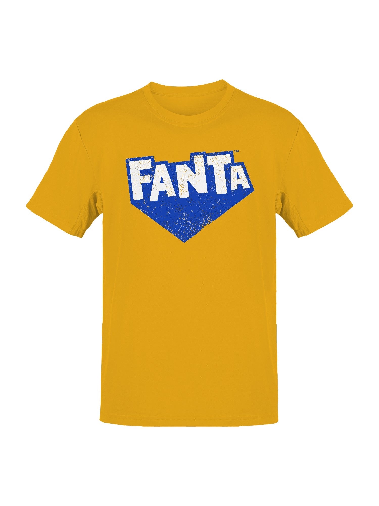 Officially Licensed Fanta Blue Logo Design Men's T-shirt