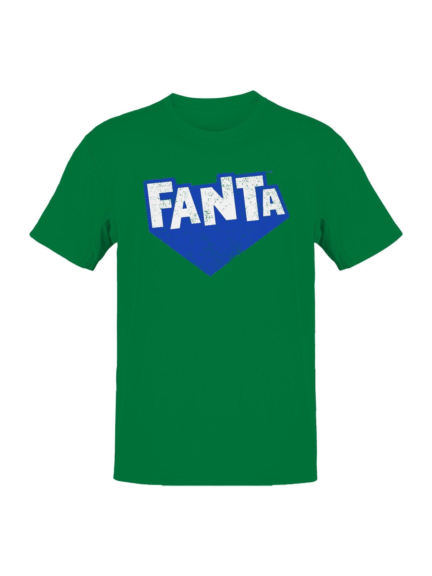 Officially Licensed Fanta Blue Logo Design Men's T-shirt