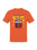 Officially Licensed Fanta Retro Flavor Explosion Men's T-shirt