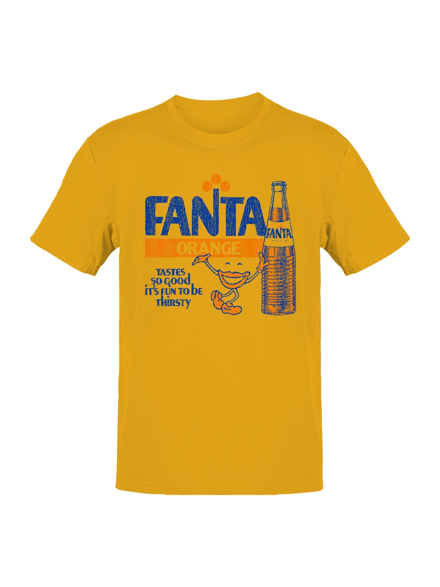 Officially Licensed Fanta Vintage Orange Advertisement Men's T-shirt