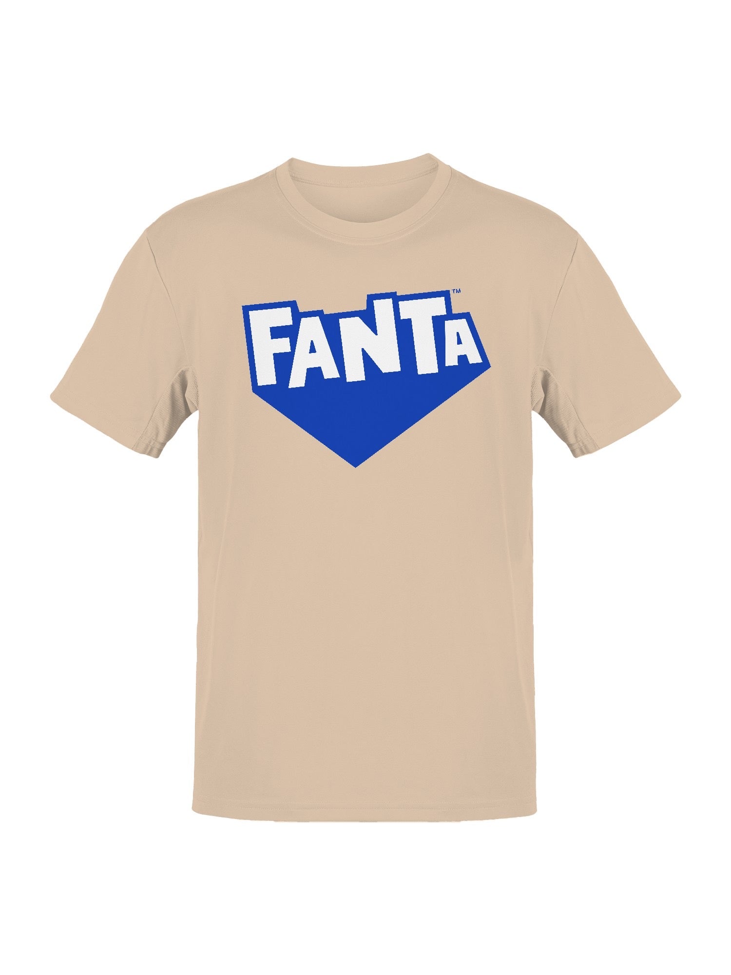 Officially Licensed Fanta Logo in Blue Men's T-shirt
