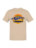 Officially Licensed Fanta Tropical Sunset Logo beach Men's T-shirt