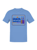 Officially Licensed Fanta Retro Beverage Advertisement Men's T-shirt