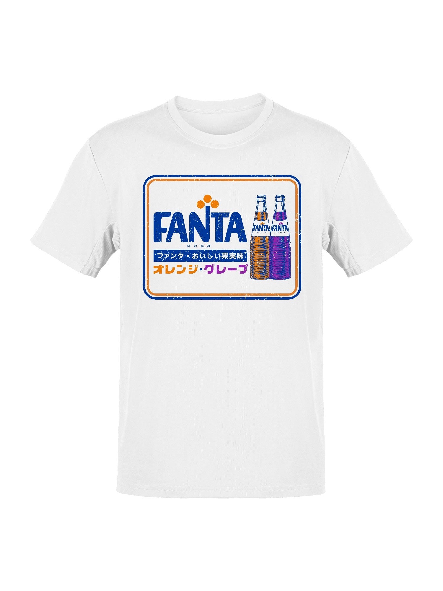 Officially Licensed Fanta Retro Beverage Advertisement Men's T-shirt