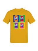 Officially Licensed Fanta Pop Art Style Cans Men's T-shirt