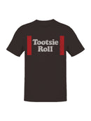 Officially Licensed Tootsie Roll Classic Vertical Logo Men's T-shirt