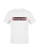 Officially Licensed Tootsie Roll Logo Design Men's T-shirt