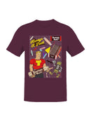 Officially Licensed Tootsie Roll Vintage Advertisement Collage Men's T-shirt