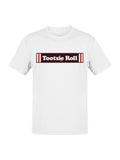 Officially Licensed Tootsie Roll  Logo Men's T-shirt
