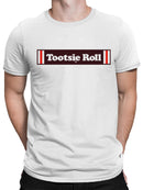 Officially Licensed Tootsie Roll  Logo Men's T-shirt
