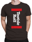 Officially Licensed Tootsie Roll Classic Horizontal Logo Men's T-shirt