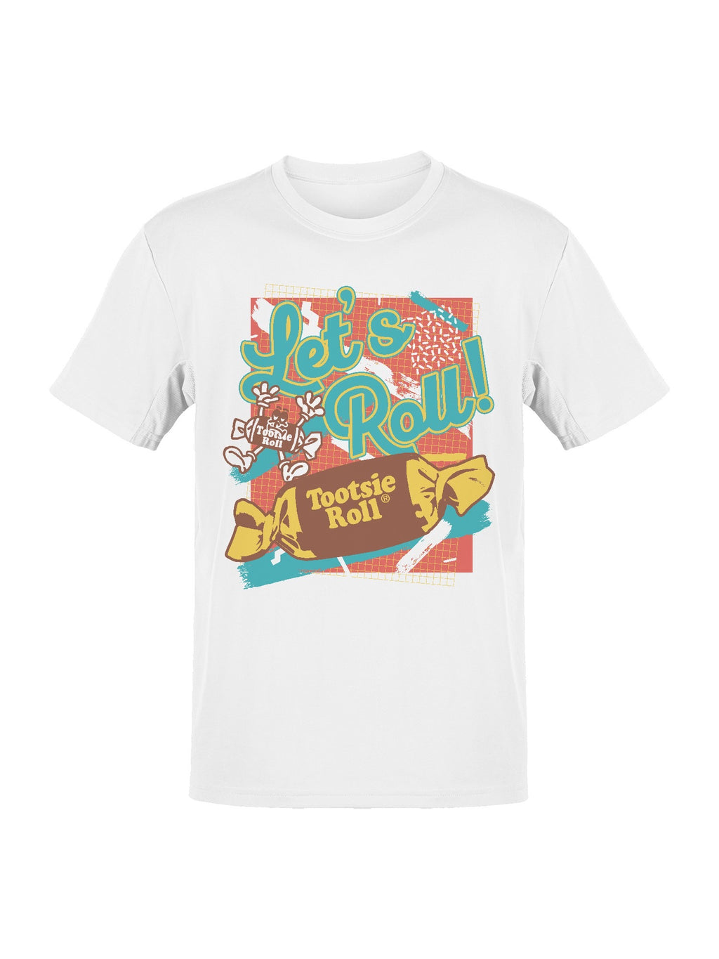 Officially Licensed Tootsie Roll Retro Graphic  Men's T-shirt