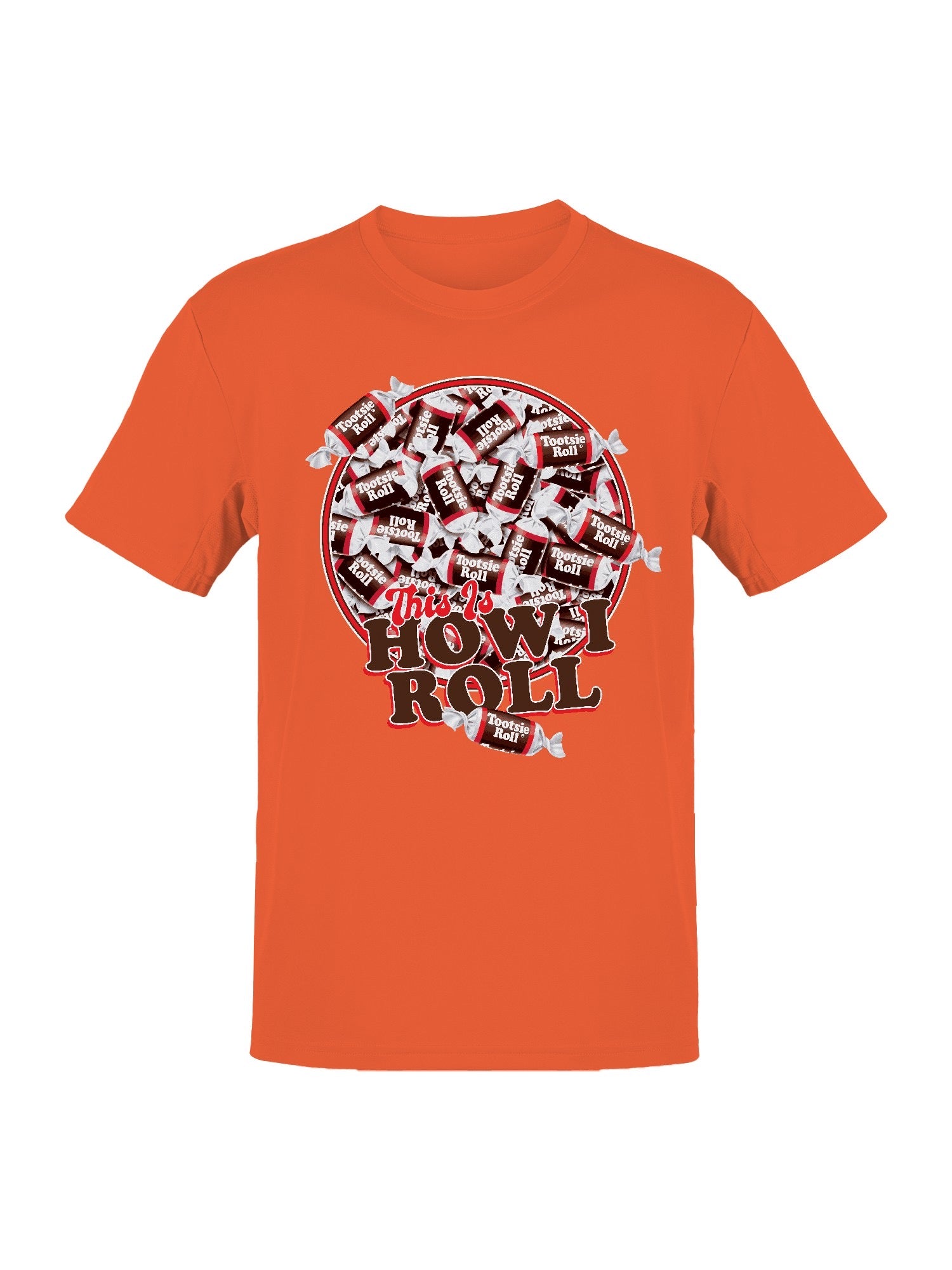 Officially Licensed Tootsie Roll  Fun Men's T-shirt