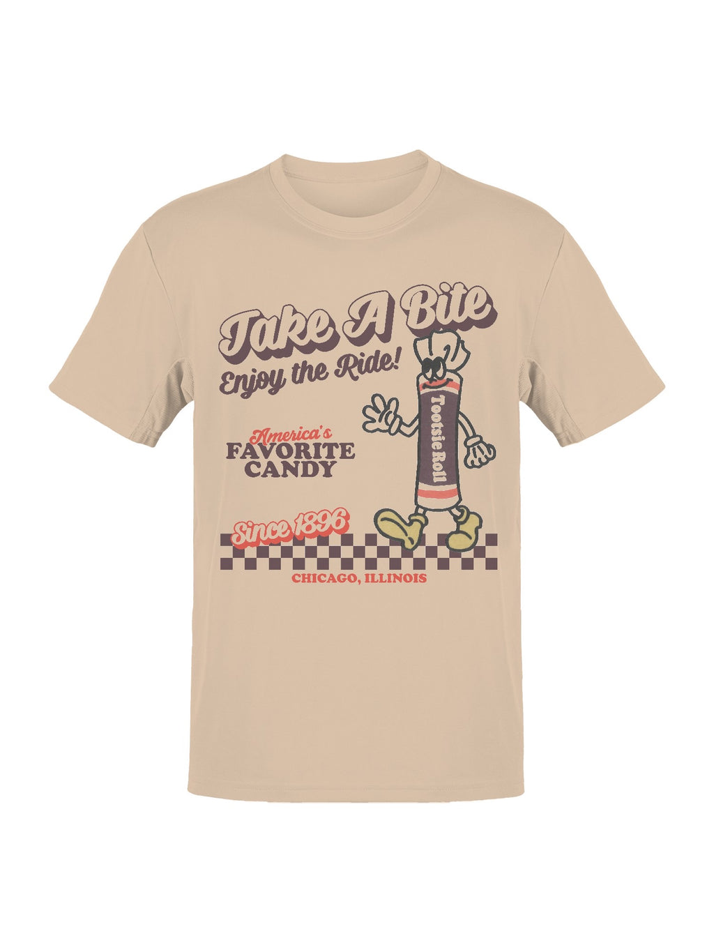 Officially Licensed Tootsie Roll Vintage Advertisement Women's T-shirt