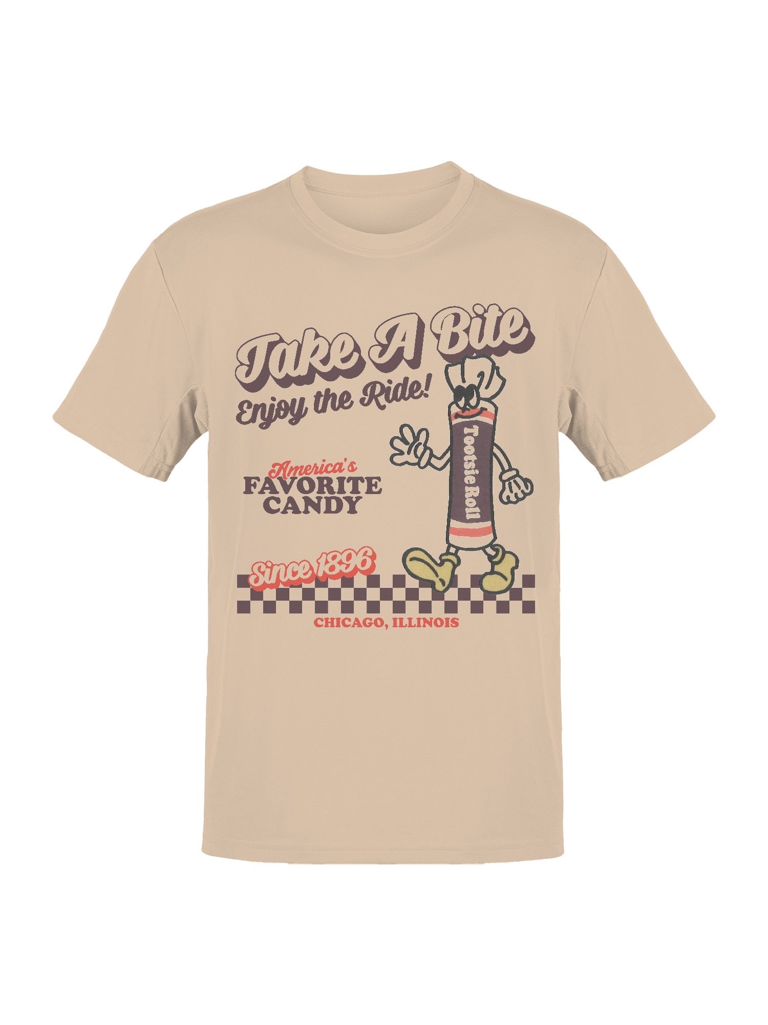 Officially Licensed Tootsie Roll Vintage Advertisement Women's T-shirt