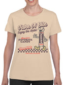 Officially Licensed Tootsie Roll Vintage Advertisement Women's T-shirt