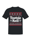 Officially Licensed Tootsie Roll Festive Christmas Sweater Design Women's T-shirt