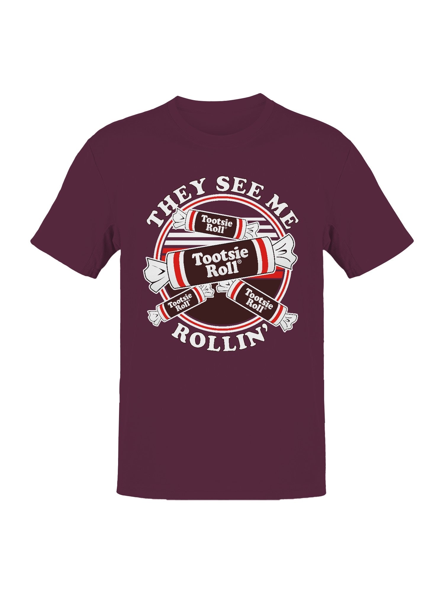 Officially Licensed Tootsie Roll Fun Design Women's T-shirt