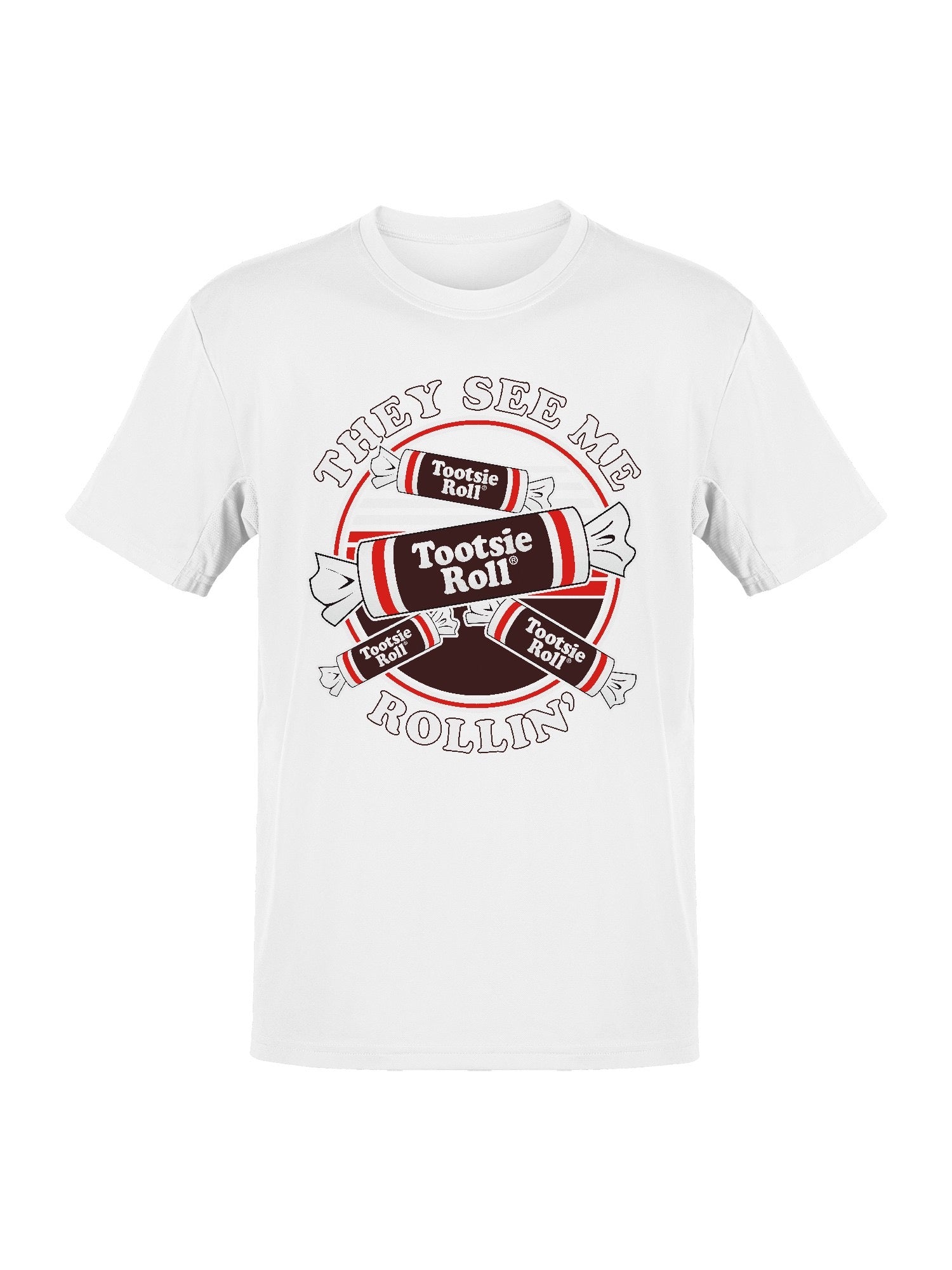 Officially Licensed Tootsie Roll Fun Design Women's T-shirt